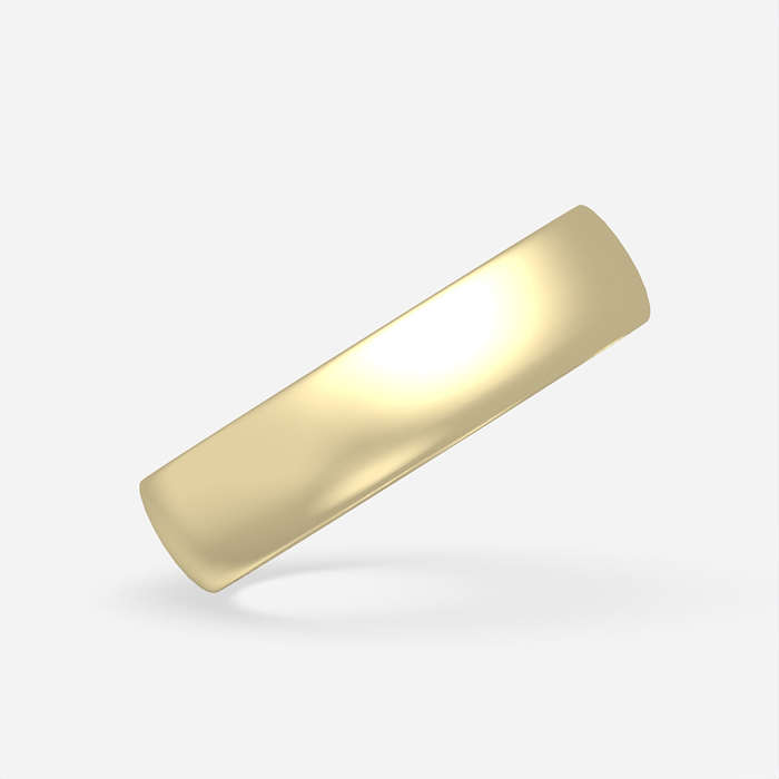 Dome Wedding Band